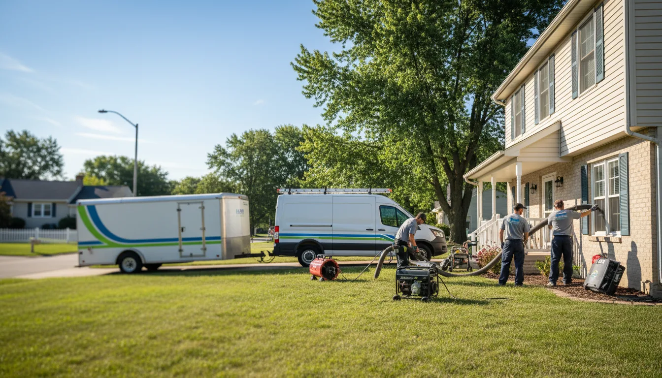 Flooded Basement Restoration And Cleanup With Repair in Royal, NE near me